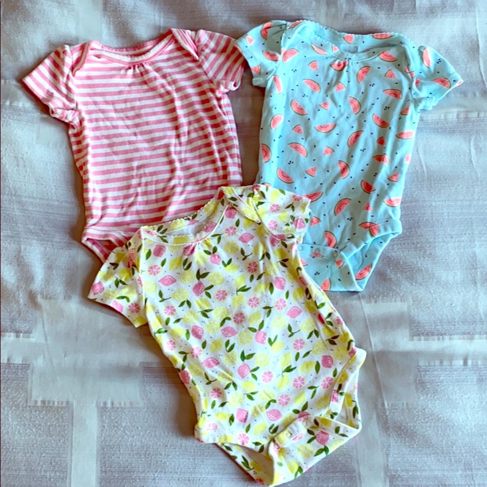 Baby Gap Short Sleeve Onesies